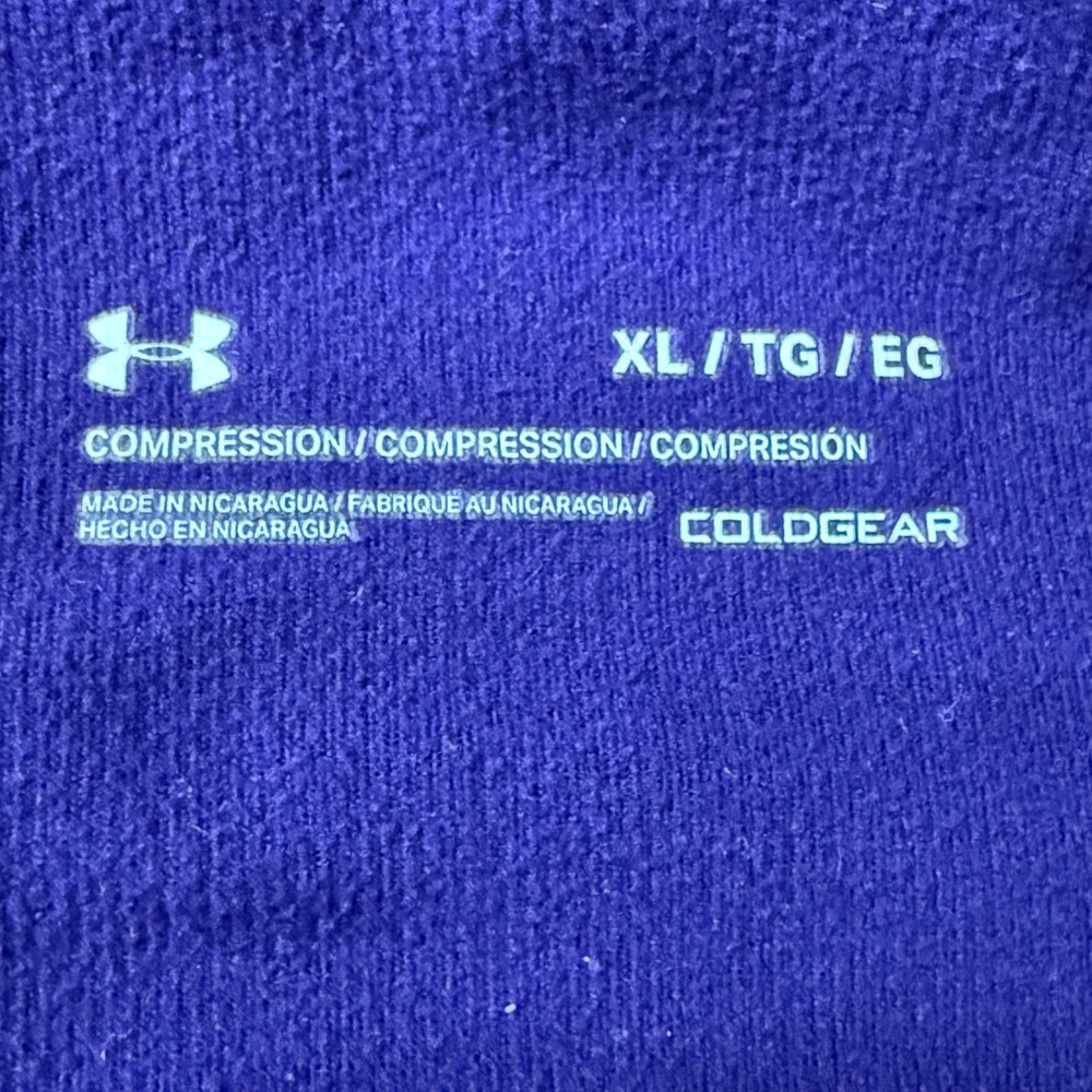 Under Armour Men's Long Sleeve ColdGear Compression Mock Long Sleeve Top - Picture 7 of 8